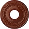 Ekena Millwork Nadia Ceiling Medallion (Fits Canopies up to 4 7/8"), 12 1/8"OD x 3 5/8"ID x 7/8"P, Firebrick CM12NAFIF - alternate 1